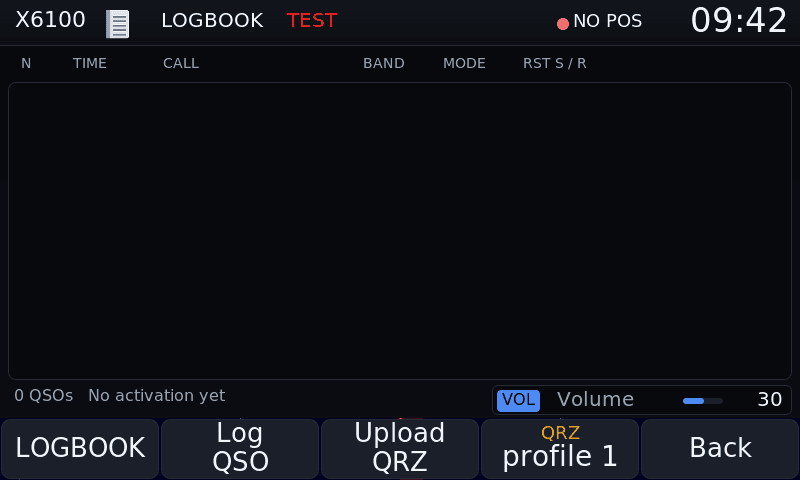 The Field Ops logbook